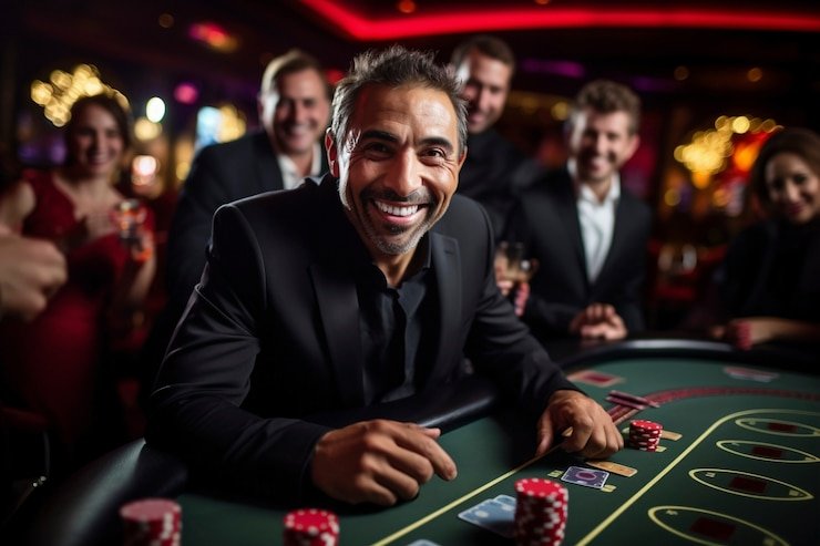 Betting interface and chip placement on nada4d login